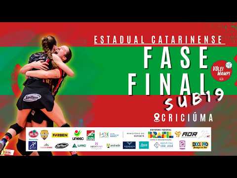 Estadual Catarinense Fase final SUB 19 - Voley Mampituba 12-09-26 - 08:30