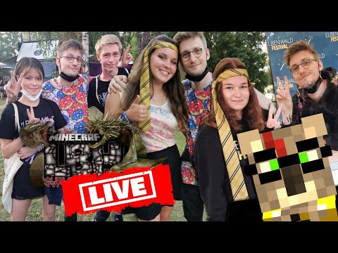 SO war das ELBENWALD FESTIVAL 2021 für MICH! 👀 | Let's Build Hogwarts LIVE