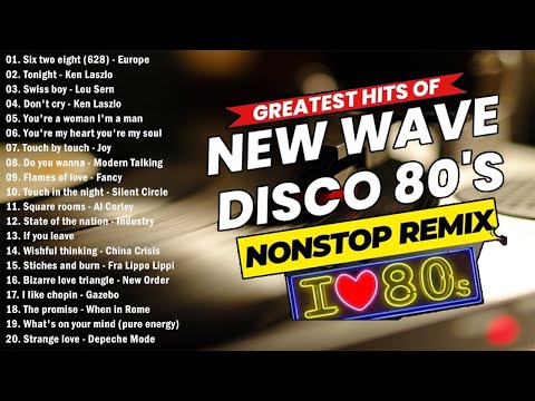 New Nonsstop Most Requested New Wave Disco 80s Nonstop Remix #2