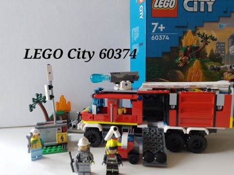 Ein tolles Set! LEGO City 60374 Feuerwehr-Einsatzleitwagen
