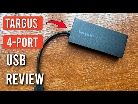 Targus 4 Port USB 2.0 Hub Review: Expand Your Connectivity Effortlessly!