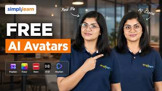 FREE AI Avatar Generator | Generate AI Avatar For Free That Looks And Sounds Like You | Simplilearn