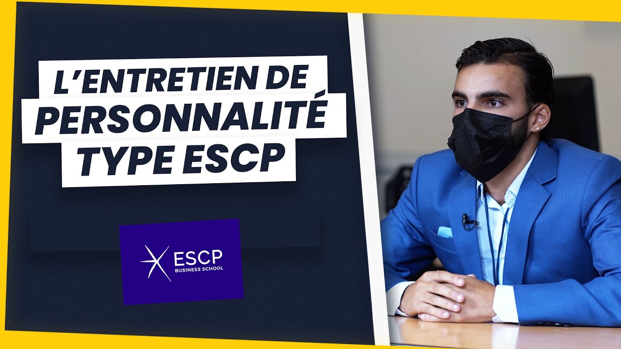 INTÉGRER ESCP : Exemple d'entretien réussi