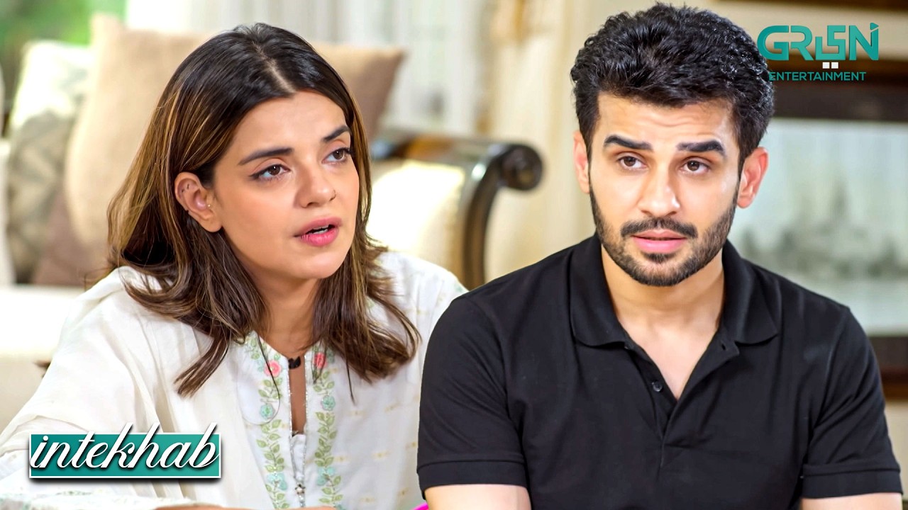 Jhoot Bolte Hue Sharam Nahi Aayi Aapko | Sukaina Khan - Fahad Sheikh | Intekhab | Green TV