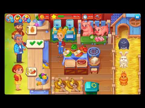 Cooking Farm - Hay & Cook Game - Level 184 🍎🌻🫐 - Hard - No Boosters - FULL STORY - CaroGamesNL