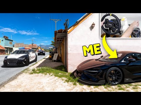 10 Cops vs 1 Hypercar in Forza...