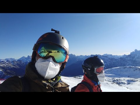 Passo San Pellegrino Falcade pista Rossignol