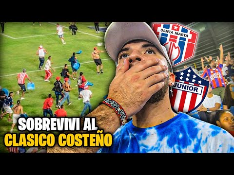 🔥I SURVIVED THE COASTAL CLASSIC😬🔪| UNION MAGDALENA vs JUNIOR | CAMILO MD