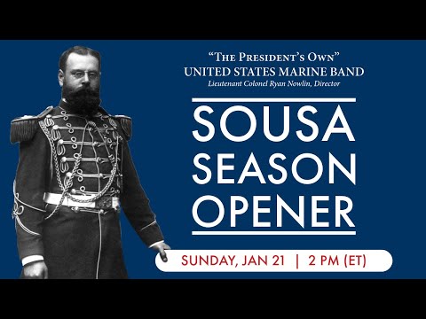 Livestream: 2024 Sousa Season Opener