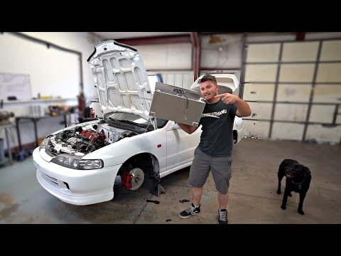 AWD Integra 15 Gallon Fuel Cell Install