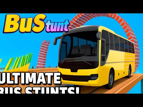 Impossible Bus Stunt Simulator 🥰😍 | Android Gameplay 🔥😲