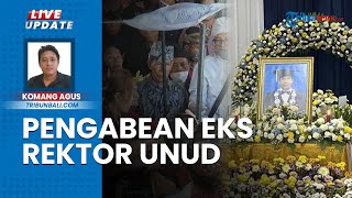 Upacara Pengabean Jenazah Eks Rektor Unud Prof Antara, Kerabat dan Warga Hadiri Kremasi di Tabanan