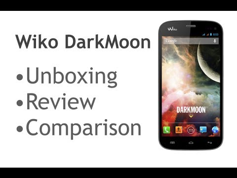 Wiko DarkMoon: Unboxing. Review. Comparison. (Full HD)