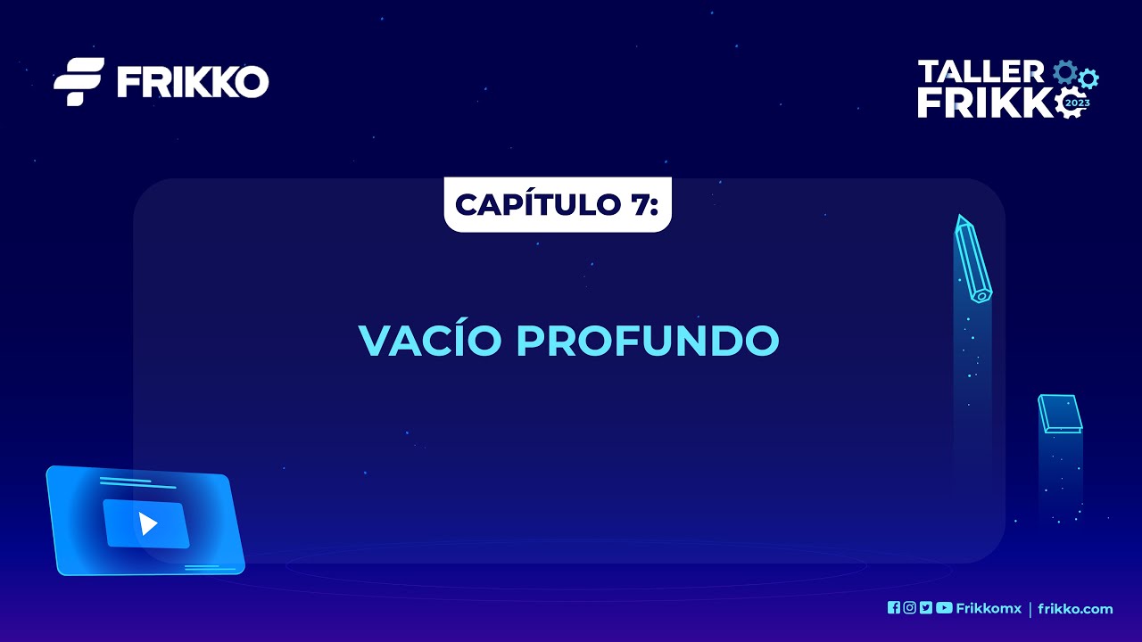 Vacío profundo: técnica y herramientas