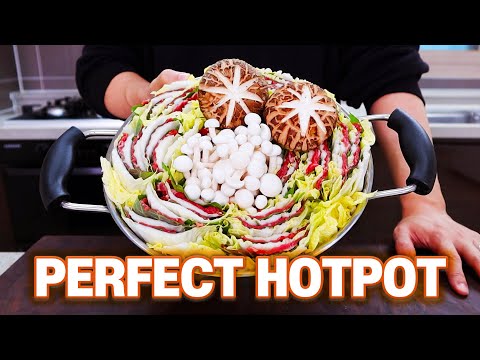 The Easiest But Gorgeous HOTPOT! Mille-feuille Nabe