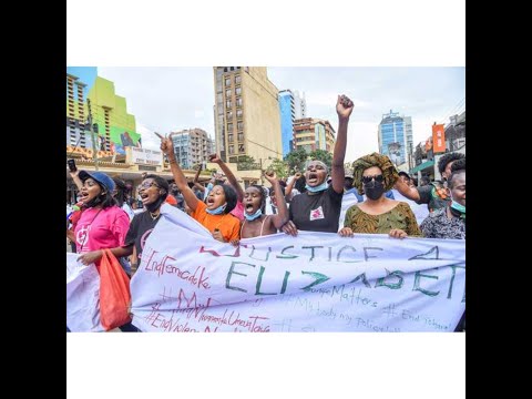 Women march to protest against femicide