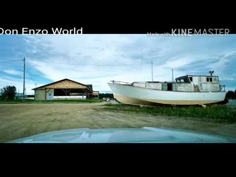 Hay River, NWT Canada- beautiful falls, amazing northern lights, West Channel, Old Town, New Town