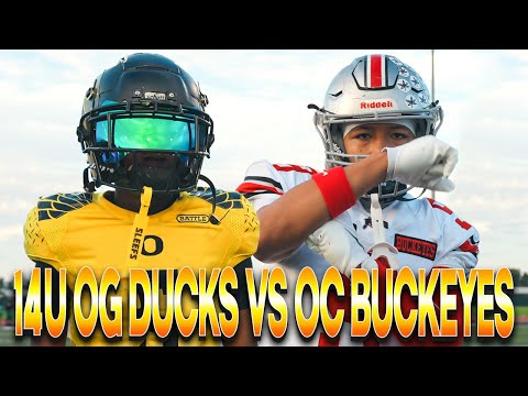 OC Buckeyes vs OG Ducks 14u😱🔥- National Youth Powerhouses Clash‼️💥- Bragging Rights On The LIne😬