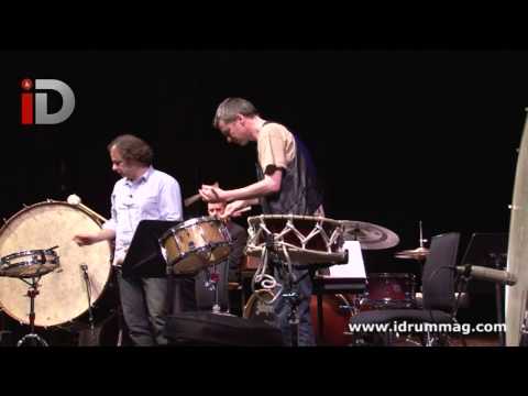 Ralph Salmins & Paul Clarvis - Percussion On Fantastic Mr Fox - Manchester Percussion Day 2011