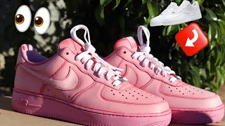 HOW TO DYE AIR FORCE 1s‼️(SUPER EASY!)