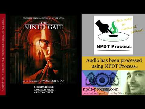 The Ninth Gate - Wojciech Kilar - Opening Titles | High-Quality Audio