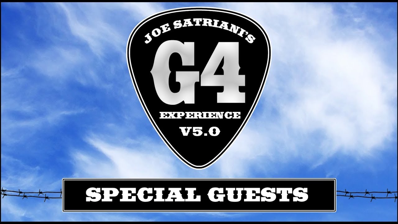Joe Satriani G4 Experience 2019 Special Guests - YouTube