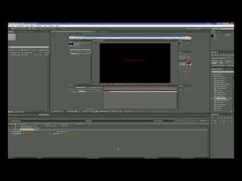 Tutorial - How to Save and Export in Adobe After Effects CS5.5