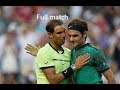 Indian Wells 2017 - Nadal Vs Federer (with Federer interview & commentary)