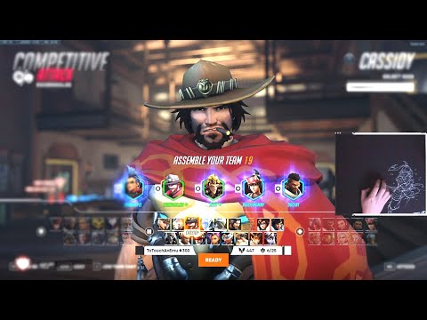 GALE is DOMINATING AS CASSIDY! OVERWATCH 2 TOP 500 SEASON 6