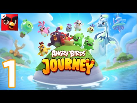 Angry Birds Journey - Gameplay Walkthrough Part 1 - Intro/Ancient Ruins Level 1 - 10 (iOS, Android)