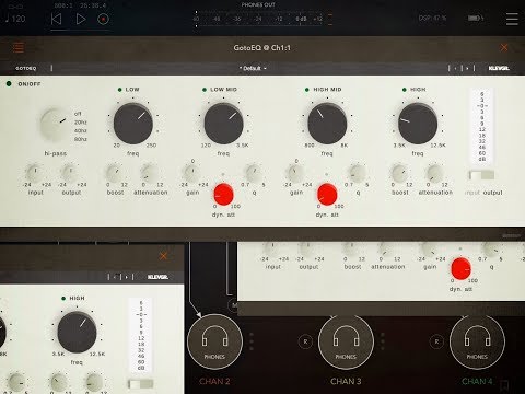 GotoEQ by Klevgrand - How To Make Your Mixes & Tracks Shine - iPad Demo