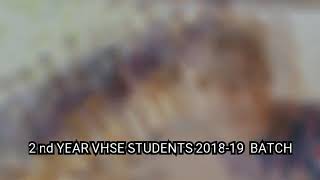 preview picture of video '2 nd year vhse send off 2018-19 batch@gvhss delampady'