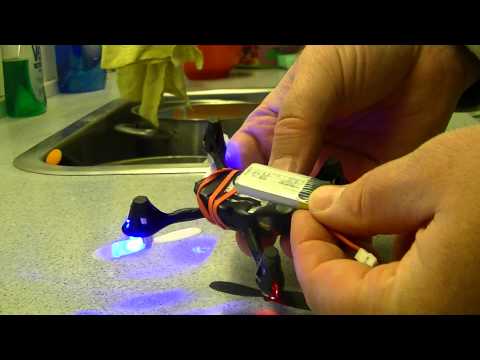 Mongo Drones 113 - Part 1 - Drone Test - Hubsan 107L With 380 mAh And 240 mAh