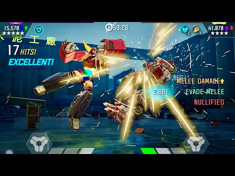 Rodimus Prime vs Ironhide AM D85 — Transformers: Forged to Fight