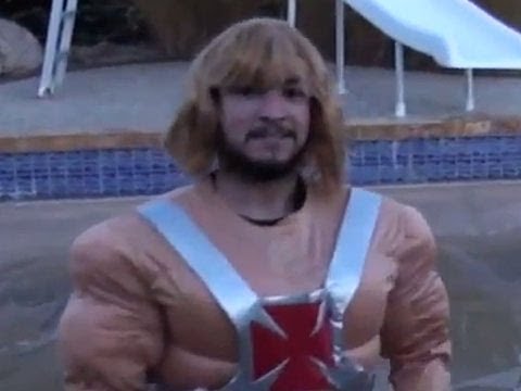 I Yell Inside Chipotle as He-Man! (24 Hour LiveSCREAM)