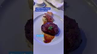 Le Bistro Speciality Dinner Norwegian Joy | NCL French Food 🛳️ #shorts #cruisenorwegian