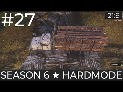 S06 Hardmode #27 - Royal BM17 für mittlere Stämme  (Maine, USA) ★ Snowrunner Deutsch