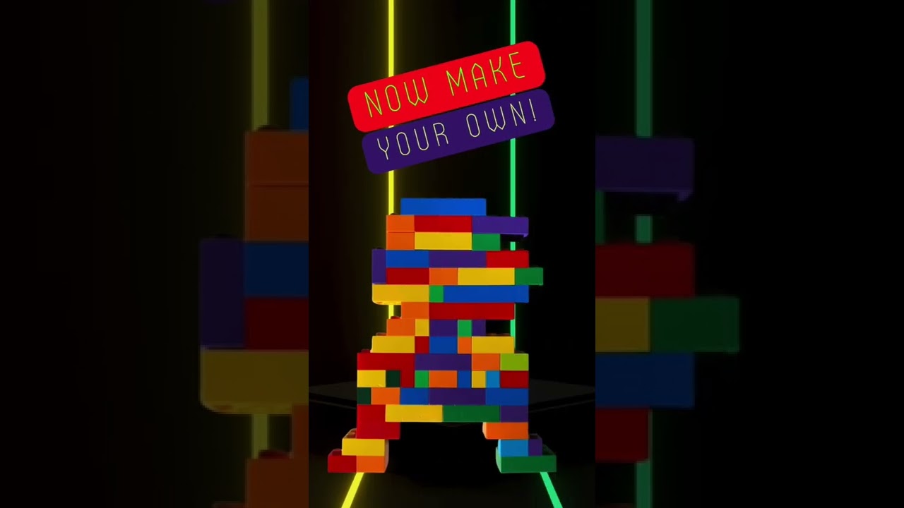 Super Mario Bricks Pixel Art Challenge! #legochallenge #supermario