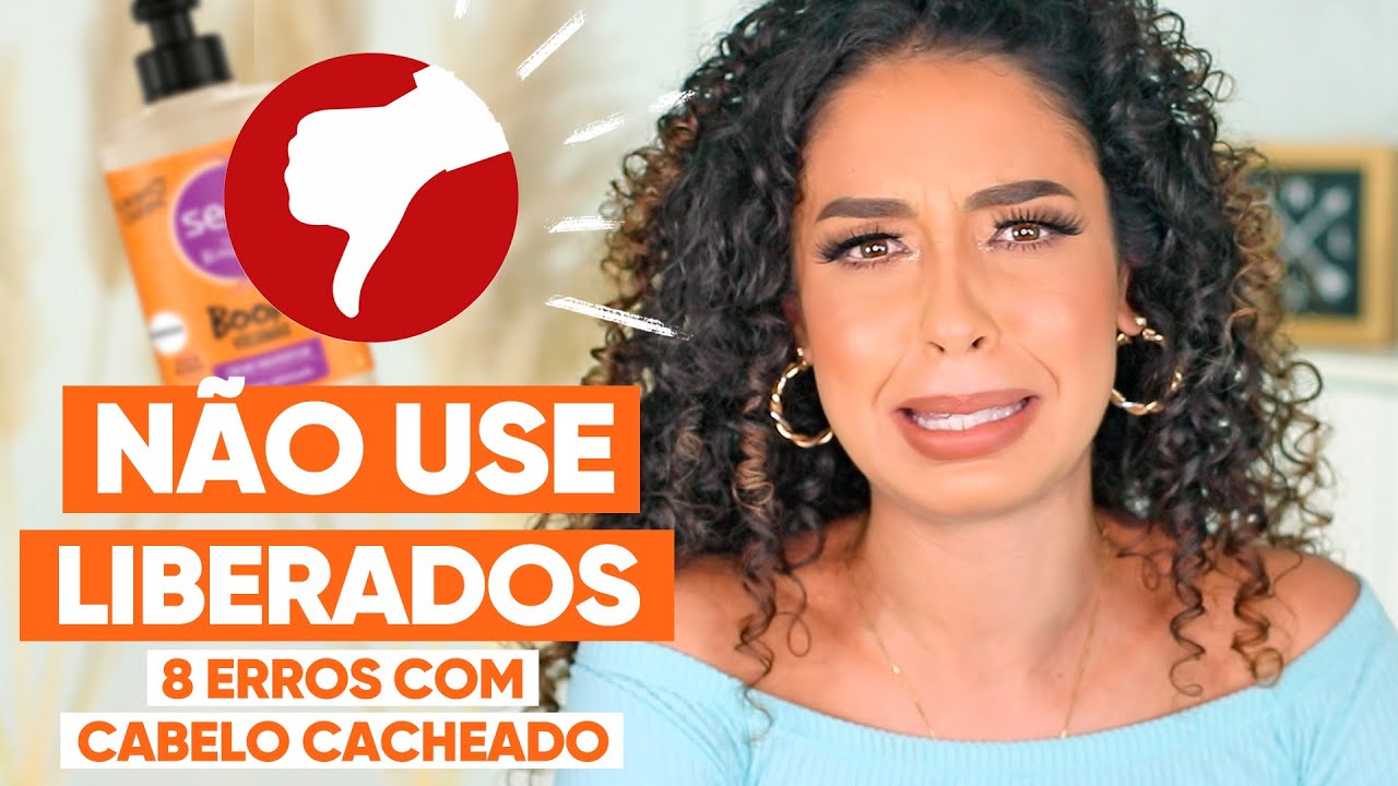 8 ERROS QUE VOCÊ ESTÁ FAZENDO NO CABELO CACHEADO E CRESPO | JULIANA LOUISE