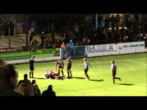 Weymouth 3 v 1 AFC Totton, Evo-Stik League Southern Premier Division 2nd January 2012