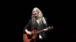 Patti Smith- &quot;My Blakean Year&quot; and intro