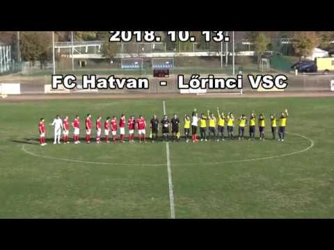 FC Hatvan - Lőrinci VSC 7 : 0 (2018.10.13)