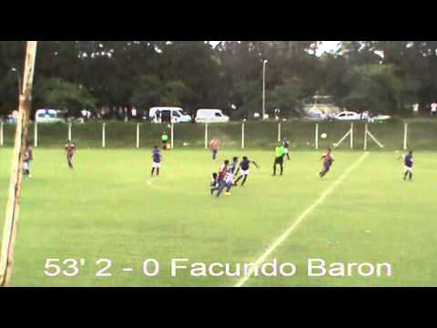 Sub 16 2° Fecha Torneo Apertura 2014 Defensor 2 - 0 Central Español - goles U. Amaral y F. Baron