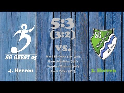 Highlights SG Geest 05 IV vs. SG Eider II - 21.05.2017