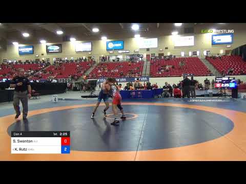 2018 Marine Corps US Open/Senior Men's Greco-Roman 55 Con 4 - Schuyler Swanton (All ) Vs. Kyndall