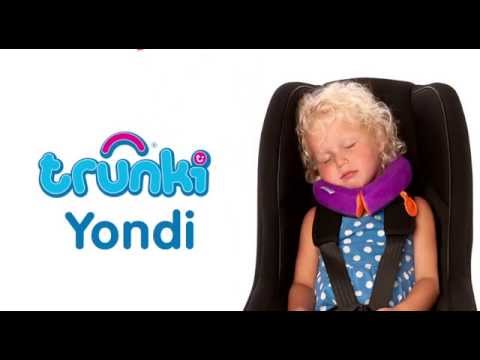 Kelioninė pagalvė Trunki Yondi Bert video
