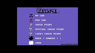 COMMODORE 64 =+ NEW RALLY - X 64 += PREVIEW 4