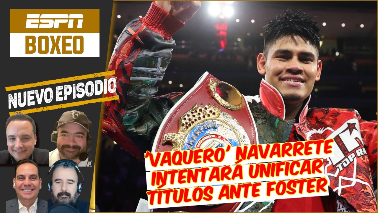 VAQUERO NAVARRETE MOLERÁ a GOLPES a O'SHAQUIE FOSTER | ESPN Boxeo