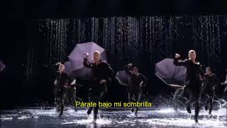 Glee - Singin&#39; In The Rain / Umbrella feat. Gwyneth Paltrow - ESPAÑOL