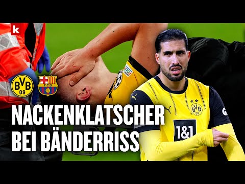 Can und Kobel mit unterschiedlichen Prognosen zu Schlotterbecks Verletzung | BVB - Barcelona 2:3
